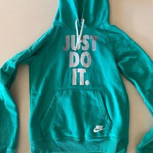 Nike green hoodie